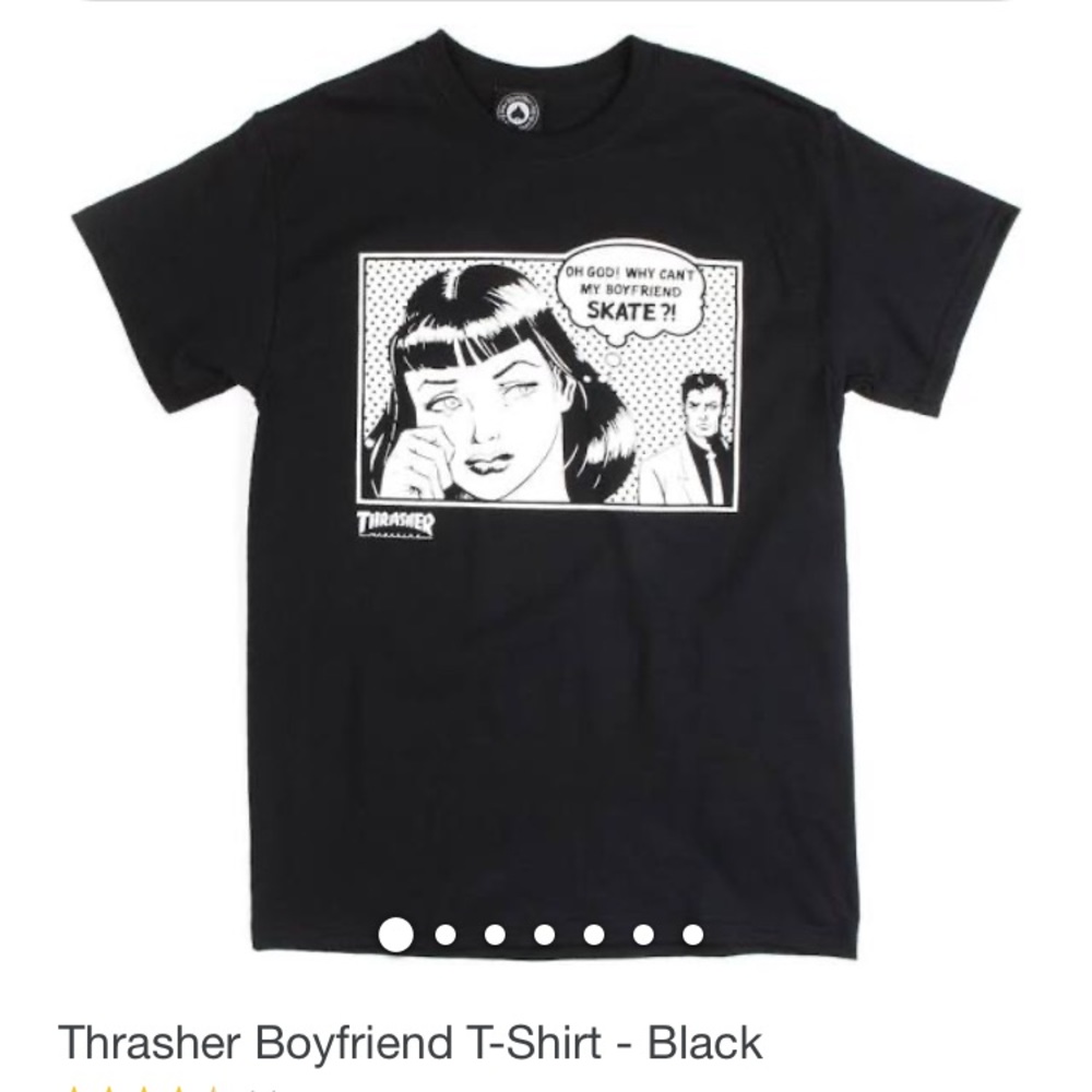 I S O  -  why can’t my boyfriend skate t shirt